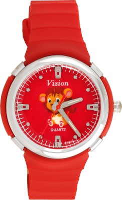 Vizion 8828-7-2 SIMBA-The Baby Lion Cartoon Character Watch  - For Boys & Girls   Watches  (Vizion)