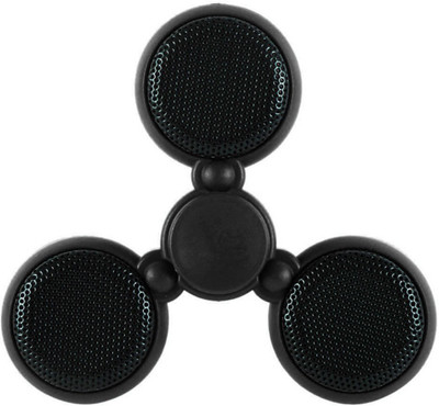 

ShopyBucket Music MP3 Wireless Player Fidget Spinner with inbuilt Speaker Hand Spinner-9(Black)