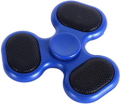 

ShopyBucket Different Styles LED Speaker Music Finger Spinner Finger ABS EDC Hand Spinner-1(Blue)