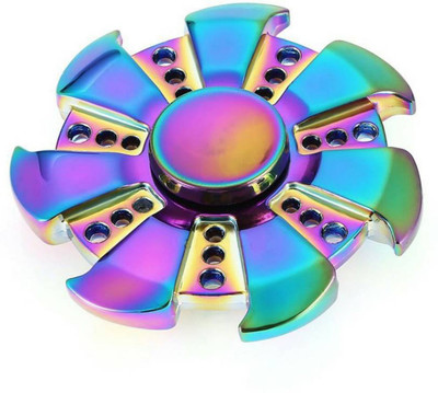 

ShopyBucket Fidget Hand Spinner Ultra Durable Zinc Alloy Made Wings-K10(Multicolor)