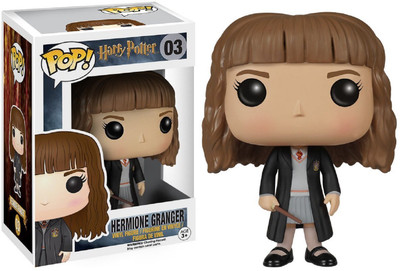 

Funko Harry Potter Hermione Granger with Wand POP Vinyl Action Figure(Multicolor)