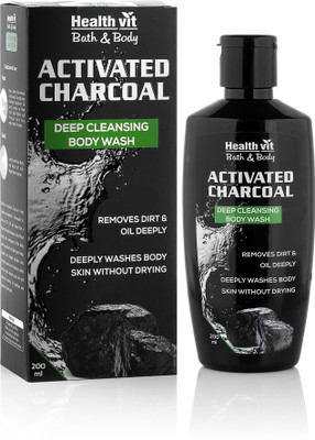 

HealthVit Activated Charcoal Deep Cleansing Bodywash(200 ml)