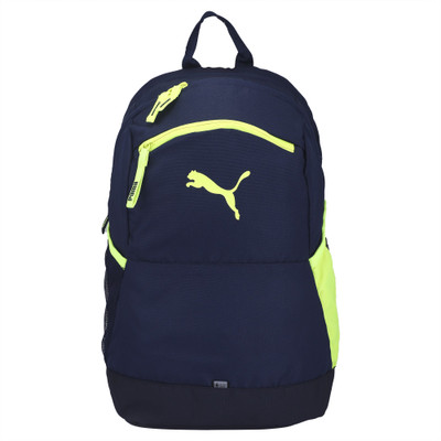 

Puma Power 22 L Backpack(Blue, Green), Navy;neon yellow