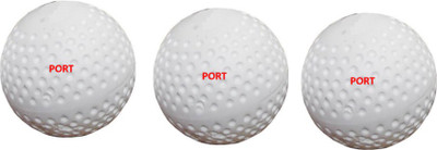 

Port Match Field Pack 3 Hockey Ball(Pack of 3, White)