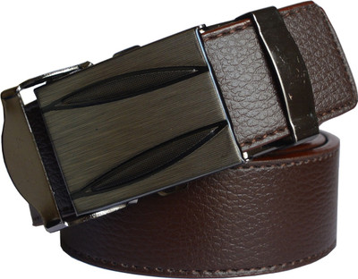

Sun Shopping Men Formal Brown Synthetic Belt