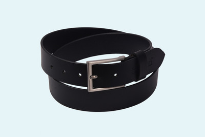

Pellezzari Men Casual Black Genuine Leather Belt
