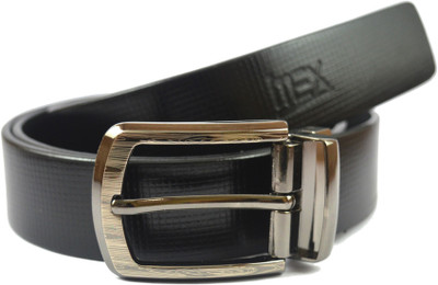 

Imex International Men Casual Black Genuine Leather Belt