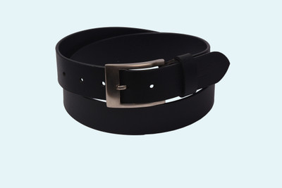 

Pellezzari Men Casual Black Genuine Leather Belt