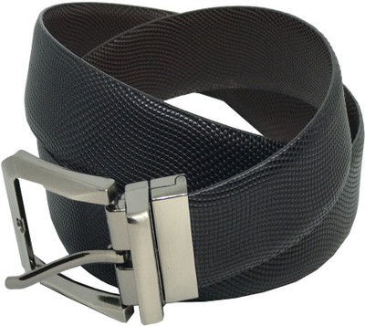 

JL Collections Men Formal Black, Brown Genuine Leather Reversible Belt