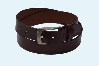 

Pellezzari Men Casual Brown Genuine Leather Belt
