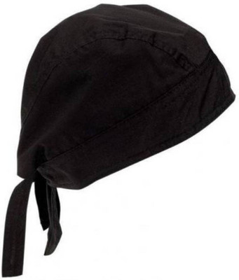 BEZAL Multi-Functional Head Wear Black Bandana Cap