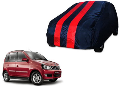 MOCKHE Car Cover For Mahindra Quanto (Without Mirror Pockets)(Blue, Red)