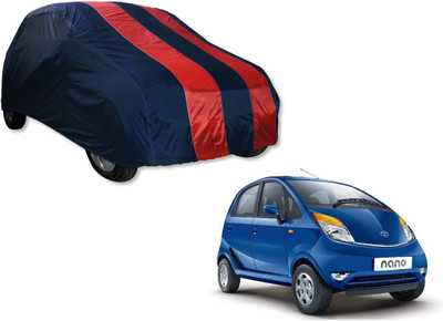 MOCKHE Car Cover For Tata Nano (Without Mirror Pockets)(Blue, Red)
