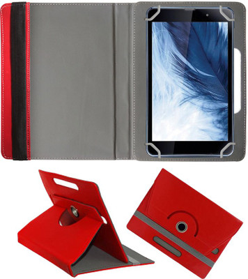 Fastway Book Cover for iBall Slide Co-Mate Designer Rotating Case(Red, Cases with Holder, Pack of: 1)