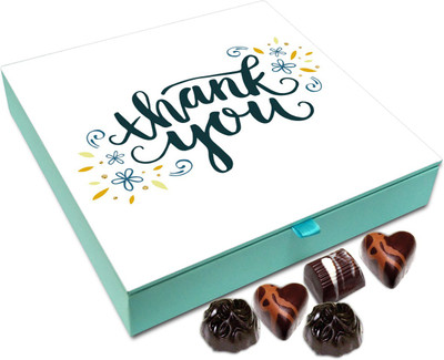 

Chocholik Gift Box - Thank You My Friend For All That You Have Done Chocolate Box - 9pc Truffles(108 g)