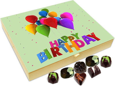

Chocholik Gift Box - Have A Great Birthday Chocolate Box - 20pc Truffles(240 g)