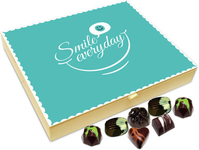 

Chocholik Gift Box - Smile Everyday Chocolate Box - 20pc Truffles(240 g)