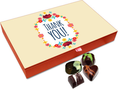 

Chocholik Gift Box - Thank You For Being Such A Wonderful Friend Chocolate Box - 12pc Truffles(144 g)
