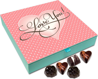 

Chocholik Gift Box - Loving You Is My Only Job Chocolate Box - 9pc Truffles(108 g)
