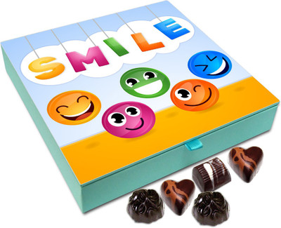 

Chocholik Gift Box - Smile Little Princess Chocolate Box - 9pc Truffles(108 g)