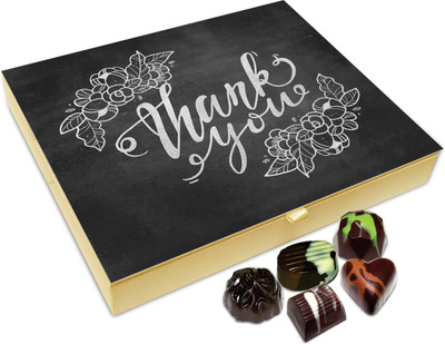 

Chocholik Gift Box - Thank You For Helping Me In Tough Times Chocolate Box - 20pc Truffles(240 g)