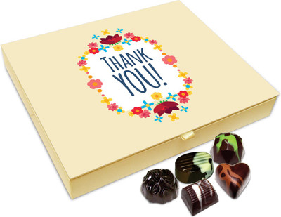 

Chocholik Gift Box - Thank You For Being Such A Wonderful Friend Chocolate Box - 20pc Truffles(240 g)