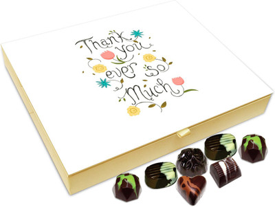 

Chocholik Gift Box - Thank You Ever So Much Chocolate Box - 20pc Truffles(240 g)