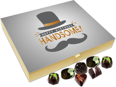 

Chocholik Gift Box - A Very Happy Birthday Handsome Chocolate Box - 20pc Truffles(240 g)