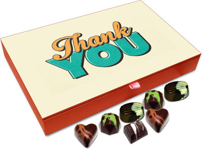 

Chocholik Gift Box - Thank You Cute Sister Chocolate Box - 12pc Truffles(144 g)