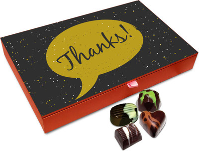 

Chocholik Gift Box - Thanks For All The Good Work Chocolate Box - 12pc Truffles(144 g)