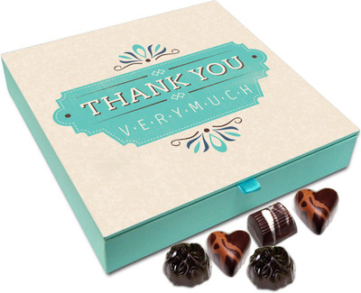 

Chocholik Gift Box - Thank You Very Much For Your Timely Help Chocolate Box - 9pc Truffles(108 g)