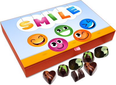 

Chocholik Gift Box - Smile Little Princess Chocolate Box - 12pc Truffles(144 g)