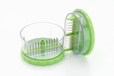 

Mantavya Garlic Dicer Pro Peeler Vegetable Dicer Chopper(1 Garlic Chopper), Green