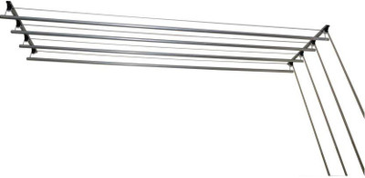 

Edry Aluminium individual pipe operation 4 ft 4 lines Aluminium Ceiling Cloth Dryer Stand(Silver)