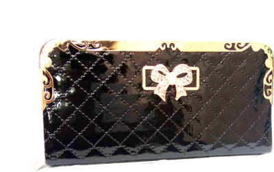 

singhasan & co. Casual Black, Gold Clutch