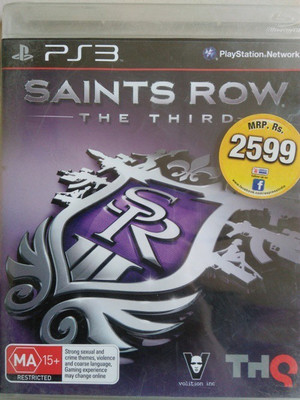 

PS3 SAINTS ROW THE THIRD(Code in the Box - for PS3)