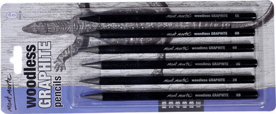 

Arora Charcol Pencil Round Shaped Color Pencils(Set of 1, Multicolor)