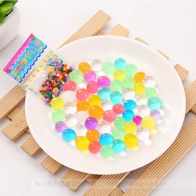 

Something4u Multicolor 3300 PCS Water Plant Flower Jelly Crystal Beads Gel Ball Soil Mud Pearls Orbeez - 110 g