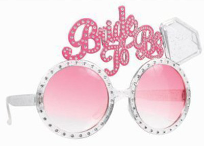 PARTY PROPZ Pink DIAMOND BLING EYE GLASS - 1 g