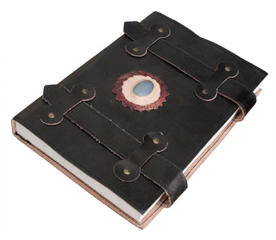 

Crafts A5 Diary(Embossed handmade leather diary, Black)