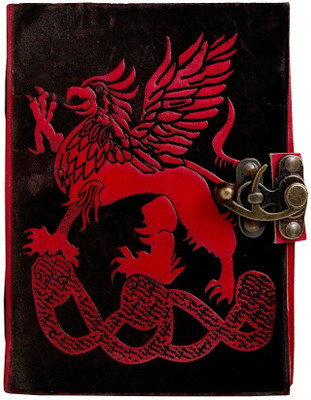 

Anshika International A5 Notebook(diary, black & red)