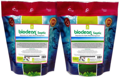

Bioclean Septic Biodegradation product Powder Drain Opener(500 g, Pack of 2)