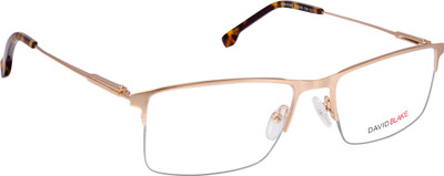 David Blake Half Rim Rectangle Frame(54 mm