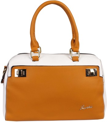 

Luvoksi Satchel(Yellow, White), White;yellow