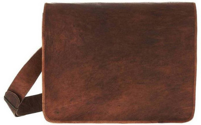 

craftshades briefcase Medium Briefcase - For Men & Women(brown)