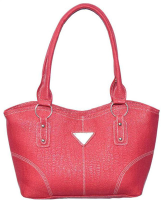 

fashionkite Women Casual Pink PU Shoulder Bag