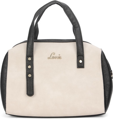 

Lavie Hand-held Bag(Black, Beige), Beige;black