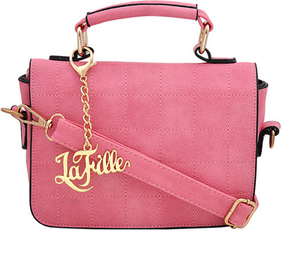 

LaFille Hand-held Bag(Pink)