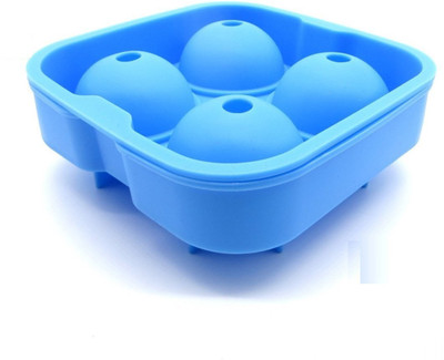 

VibeX ® Mold - Flexible Cube Tray Blue Silicone Ice Ball Maker(Pack of 1)