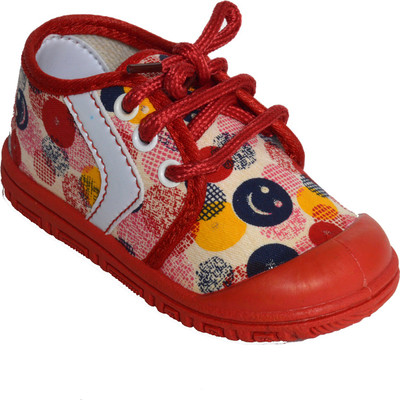 

Steelwood Boys Lace Walking Shoes(Multicolor, Red